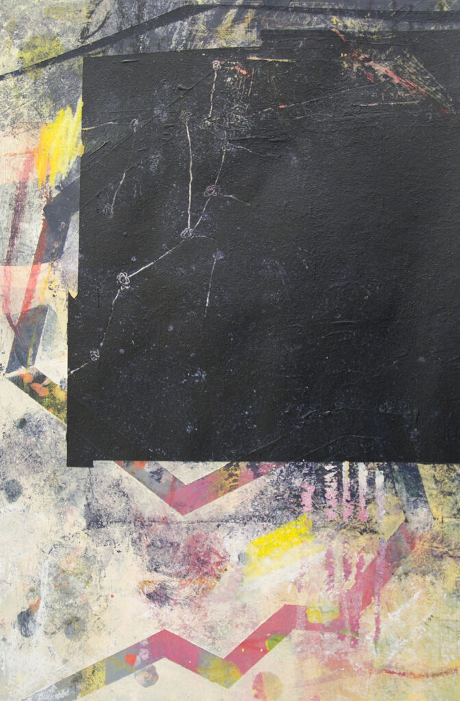 Painting by Camilla Lekebjer: Connection (I)