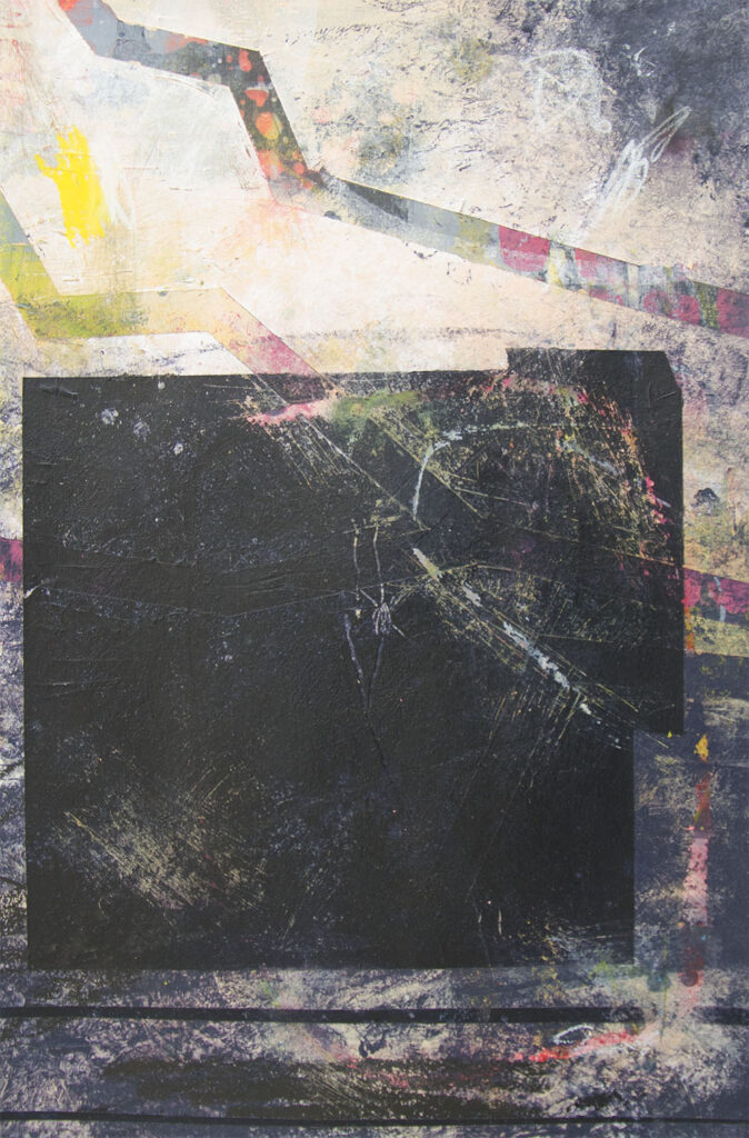 Painting by Camilla Lekebjer: Connection (III)