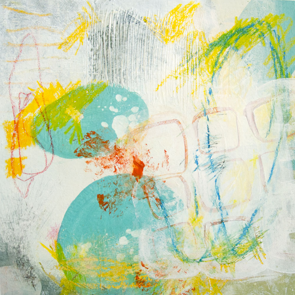 Painting by Camilla Lekebjer: The utopian impulse (I)