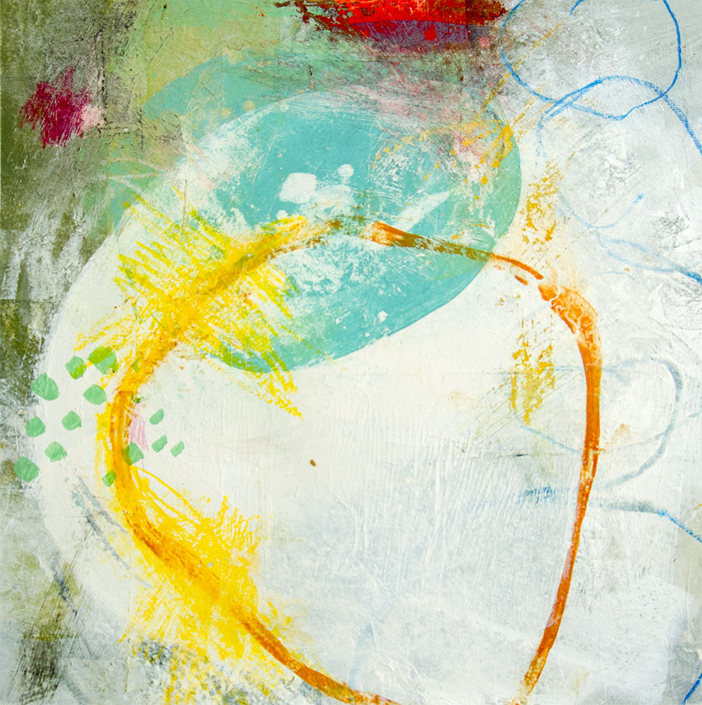 Painting by Camilla Lekebjer: The utopian impulse (II)