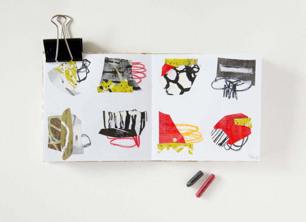 Sketchbook spread