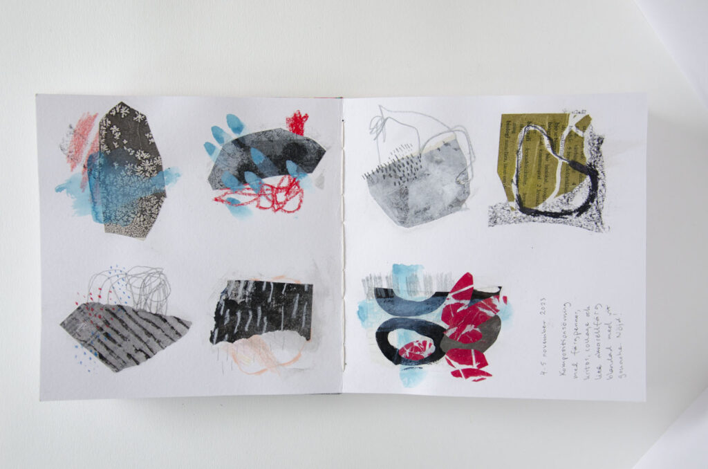 Sketchbook spread