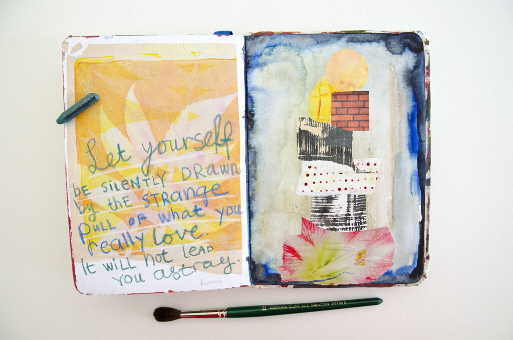 Sketchbook spread
